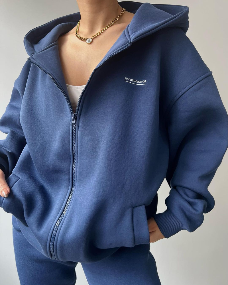 Abbigliamento da donna Felpa in velluto a maniche lunghe Pantaloni Moda casual Tuta con cappuccio stampata per le donne_voghion.com