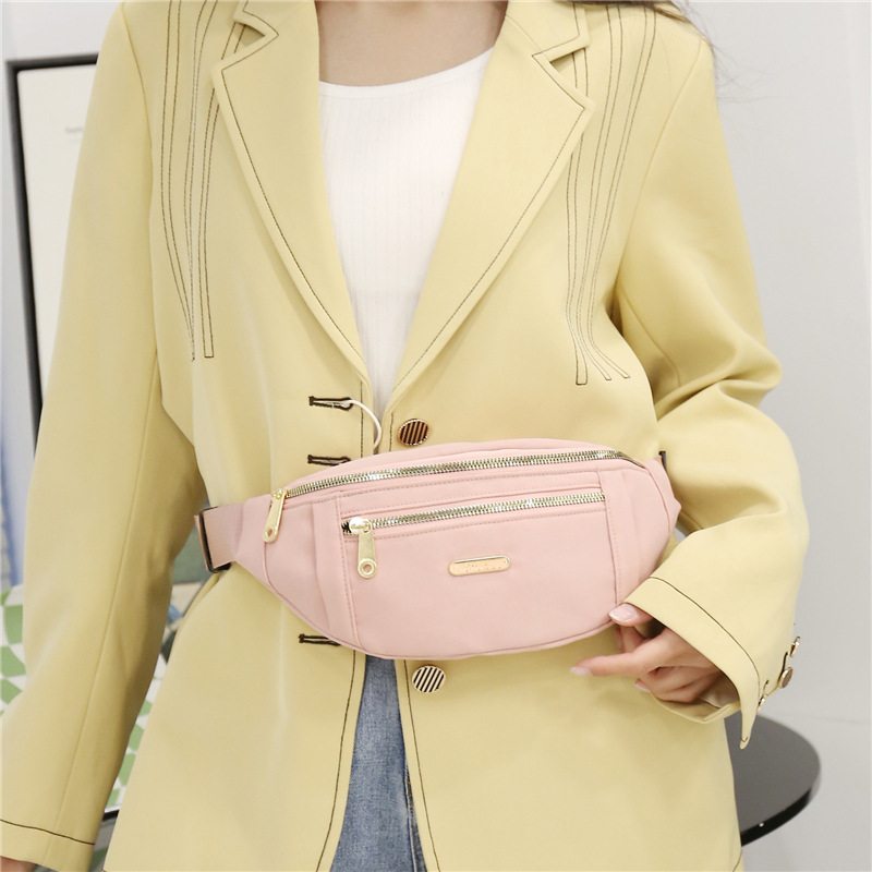Moud Populär Fraen Taillebeutel Oxford Stoff Broscht Cross Body Bag Broschtbeutel_voghion.com