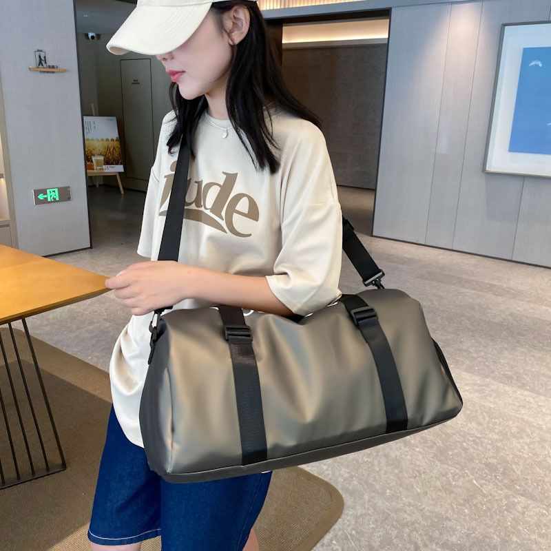 Fashionable new travel handbag, luggage bag, travel storage bag, shoulder bag, women's waterproof storage bag_voghion.com