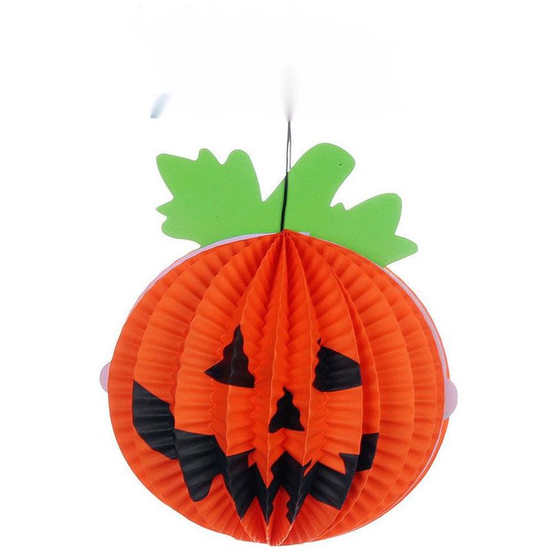Forniture per decorazioni di Halloween, oggetti di scena, allestimento di scene, fantasmi, streghe, ragni, decorazioni sospese, zucche, lanterne di carta_voghion.com