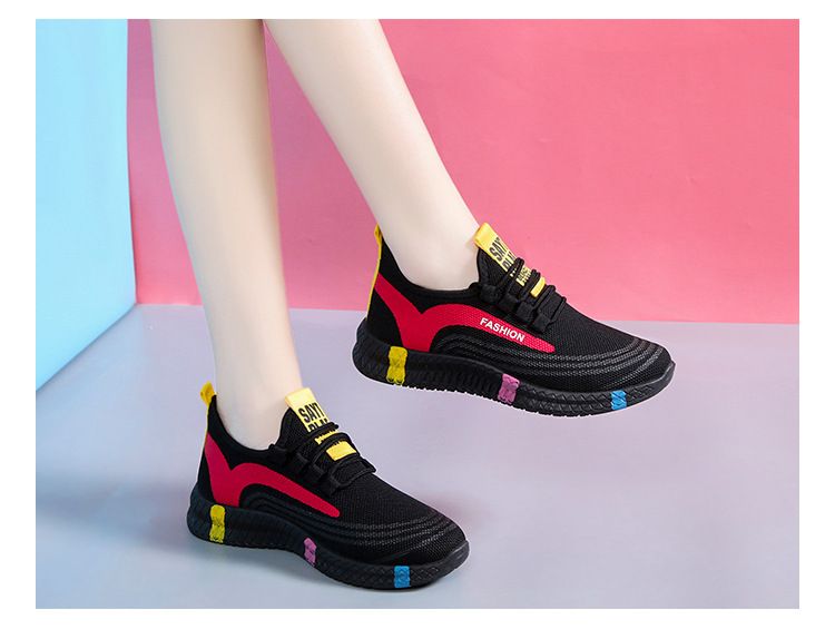 Women's Shoes Cloth Shoes Non-slip Soft-soled Casual Sports Shoes_voghion.com