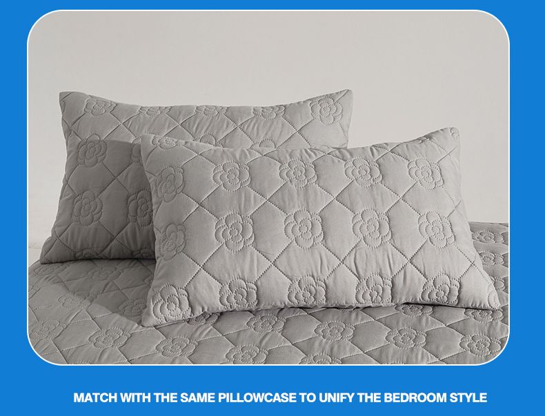Quilted Waterproof Fitted Mattress Protector - Full Coverage Non-Slip (Hypoallergenic Dust & Urine Proof Breathable Cotton Layer Machine Washable)_voghion.com