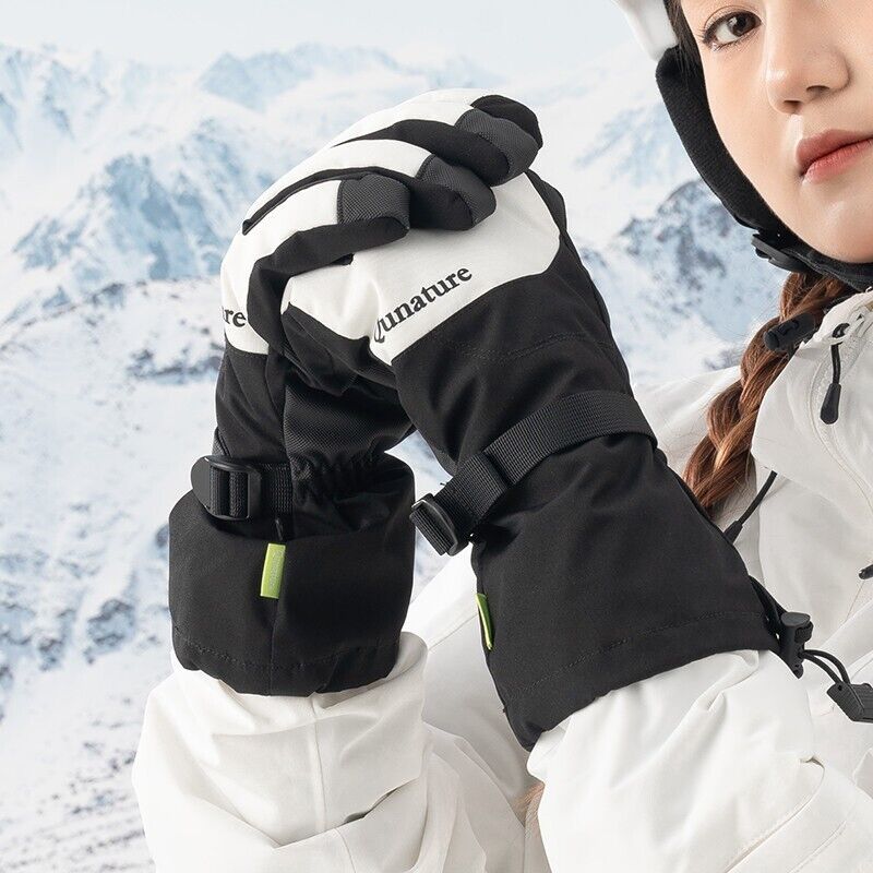 Guantes de esquí de invierno Qunature, compatibles con pantalla táctil e impermeables, tallas de la S a la XL_voghion.com