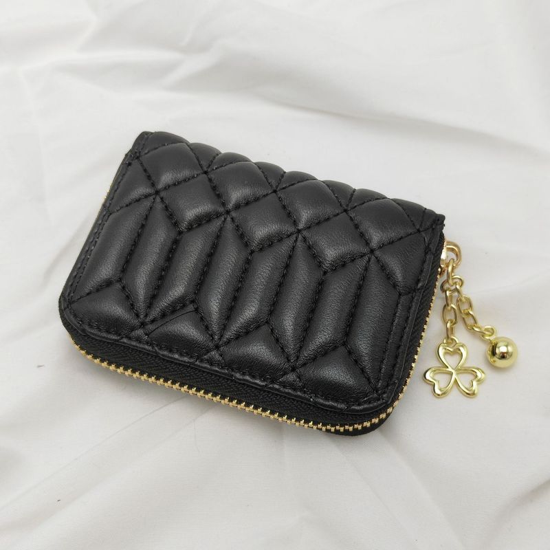 Portafoglio corto da donna in vera pelle, grande capacità, con cerniera, alla moda, 2025_voghion.com