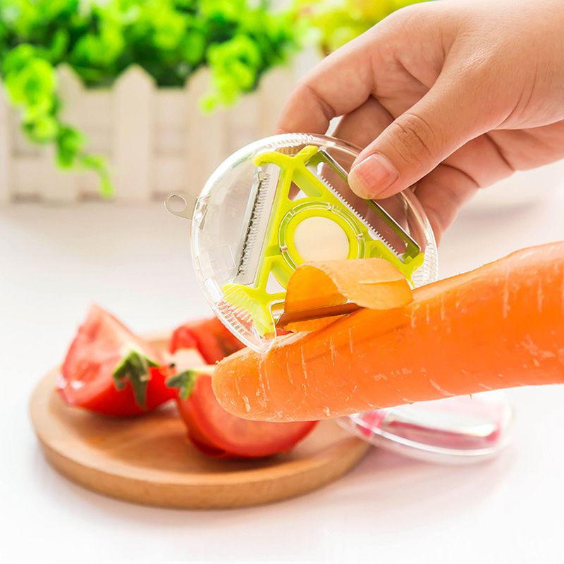 Multi-function Whirling Vegetable Peeler Grater Fruit Vegetable Cutter Peeler Kitchen Gadgets Potato Slicer Cooking Cutter Tool_voghion.com