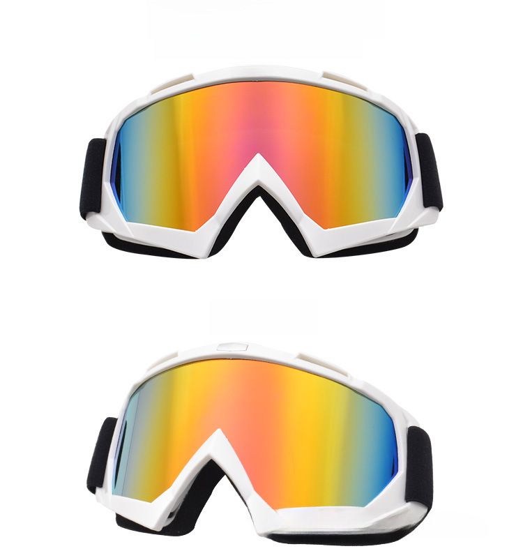 Cycling Eyewear Motorcycle Goggles Outdoor Motorcycle Goggles Cross-country Goggles Helmet Glasses Single-layer Ski Goggles Riding Glasses_voghion.com