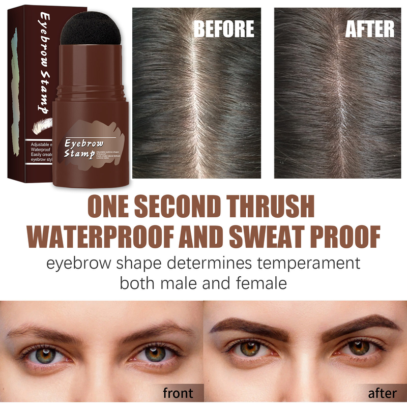 set di stampe, trucco rapido per sopracciglia, riparazione in polvere per l'attaccatura dei capelli di persone pigre, impermeabili naturali e riparazione ombre per persone_voghion.com