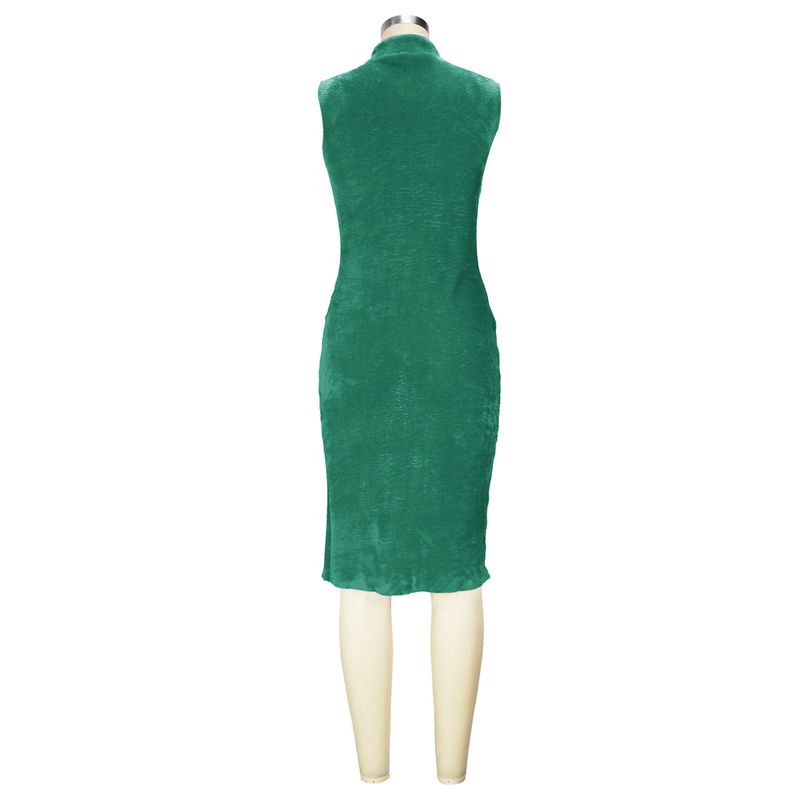 Abbigliamento donna temperamento abito e cappotto due pezzi moda transfrontaliera ampio lungo cardigan velluto completo_voghion.com