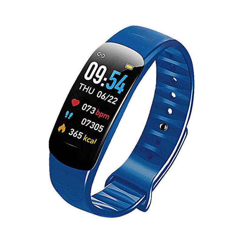 RXshengtai C1plus Bluetooth-Compatible Reminder Weather Forecast Multiple Sport Modes Wrist Smart Watch Daily Life_voghion.com