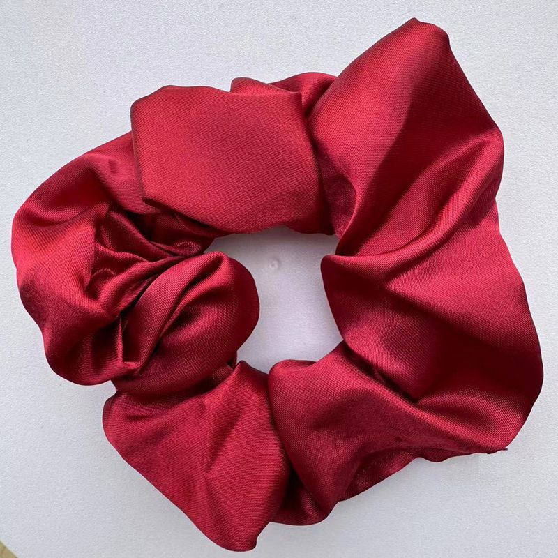 Satin-Haargummi-Set für Damen – elegante und vielseitige Haargummis für Pferdeschwänze, Dutts und das alltägliche Styling (12er-Pack, verschiedene Farben)_voghion.com