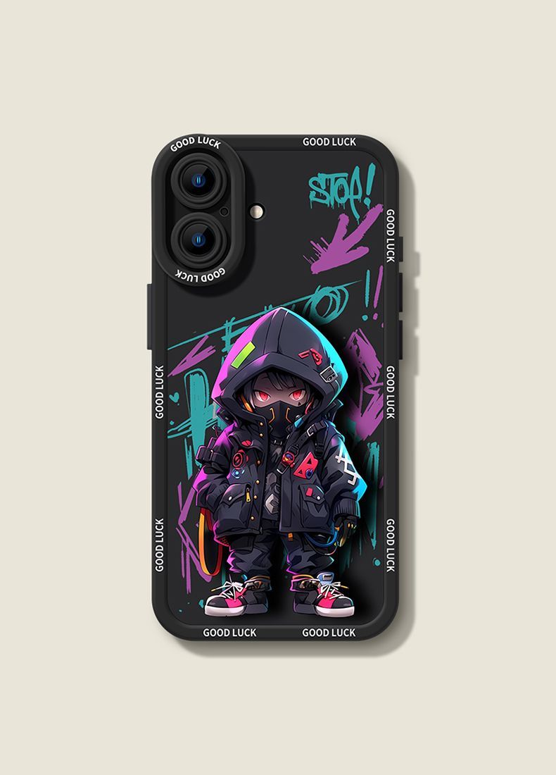 A Pple Phone Case New Model 17 For Men 16 Pro Max Trendy Cool Bear 13 Niche 12 Silicone 14P_voghion.com