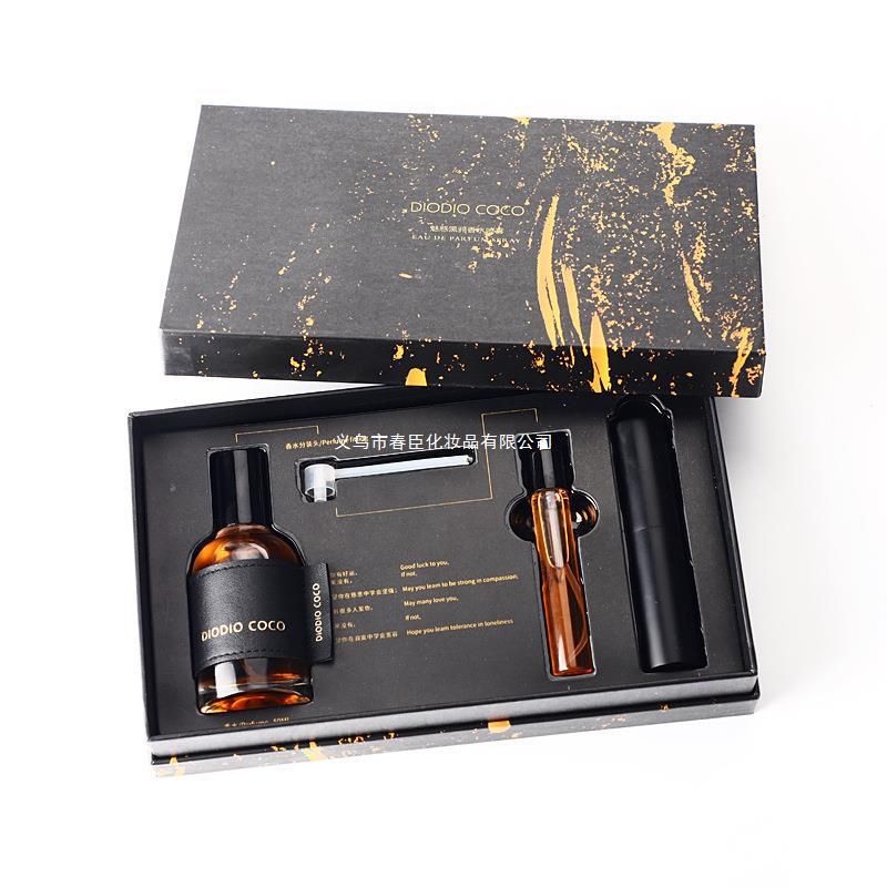 Coffee True Me Lady Parfüm Geschenkbox Set Tiktok Live Broadcast Black Opium Enduring Eau de Toilette_voghion.com
