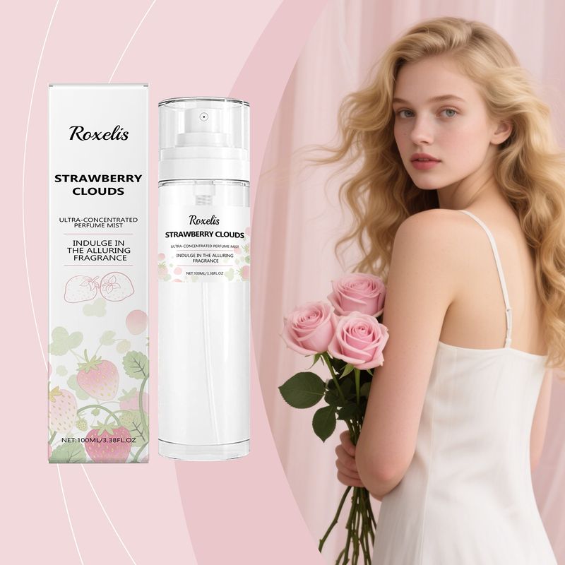 Parfum corporel à la fraise, vaporisateur portable longue tenue, doux et délicat, léger et vaporisateur_voghion.com