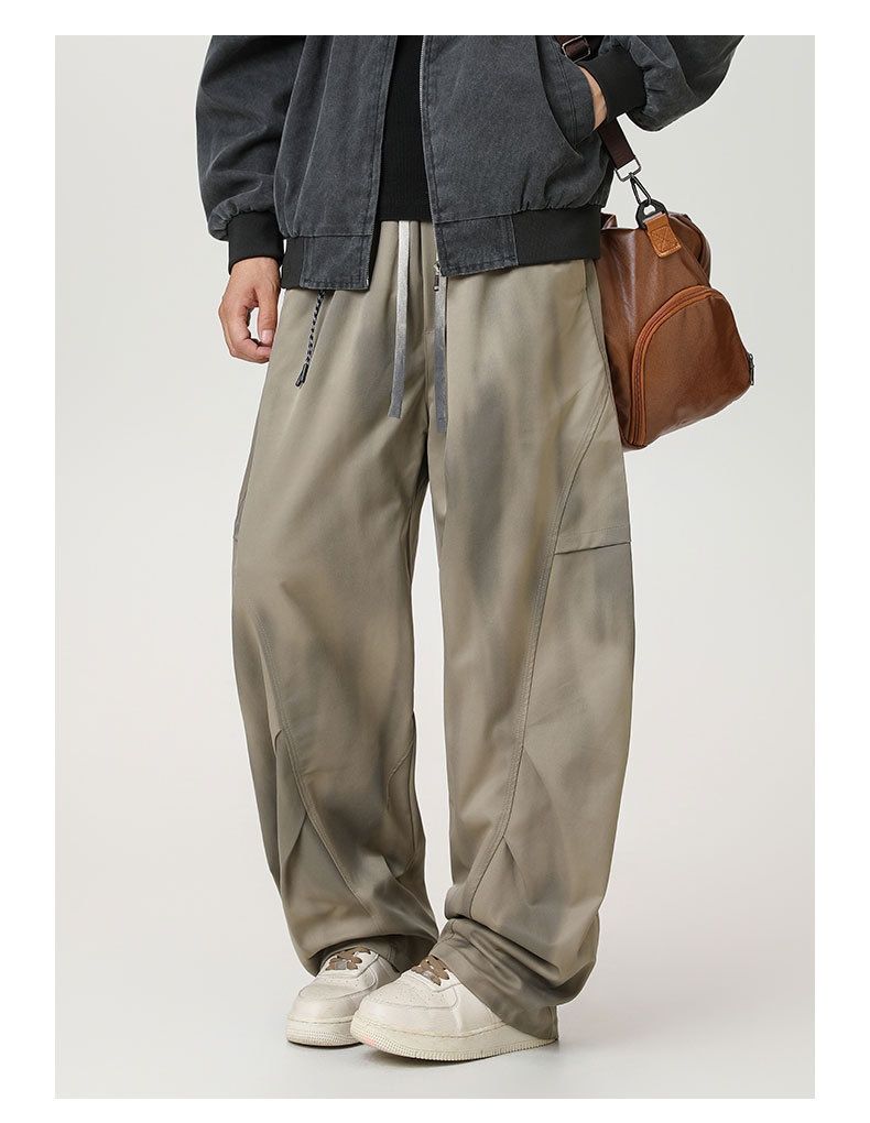 001 Cross-Border High Street American Style Trendy Paratrooper Long Functional Cargo Men's Outdoor Oversized Retro Gradient_voghion.com