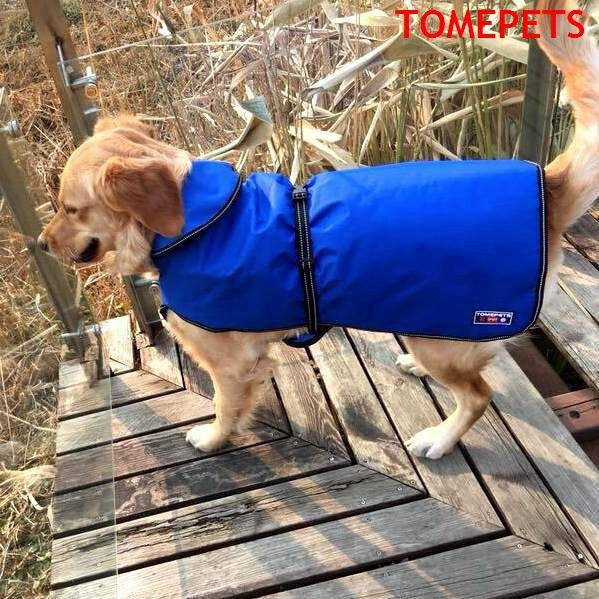 25 Haustierkleidung Reflektierender riesiger verdickter Baumwollmantel Großer Hund Wasserdichter warmer Wintermantel_voghion.com