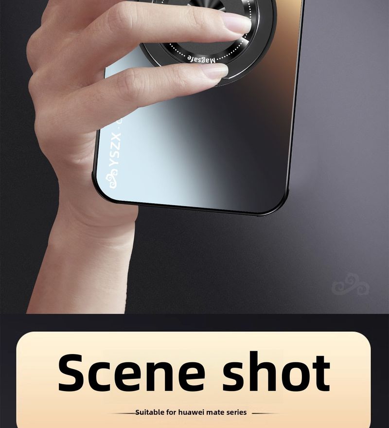 Huawei Mate70Pro+ Mate60RS Magnetic Phone Case With 360 Rotating Stand Anti-Scratch Matte Cover Shockproof_voghion.com