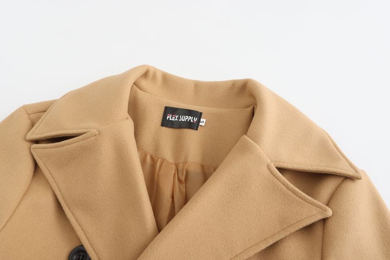 European style new clothing, British gentleman's men's mid to length long sleeved coat, autumn and winter woolen coat_voghion.com