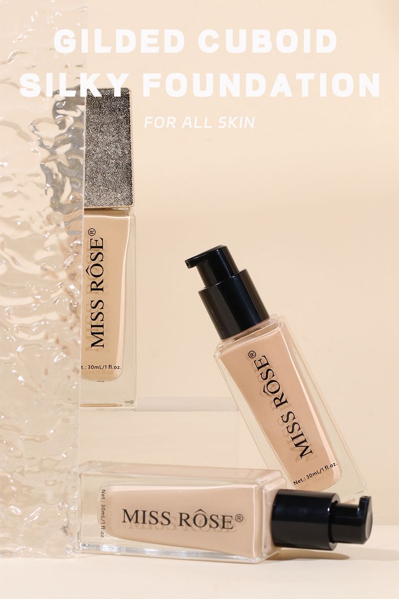 Makeup Long Lasting Waterproof Non Smearing Liquid Foundation Light Natural Clear Sweat Proof Oil Control Concealer Foundation_voghion.com