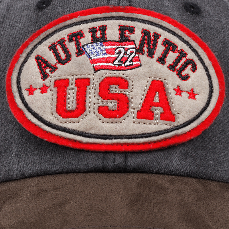 Nowe czapki, sezonowe czapki baseballowe vintage USA, daszki przeciwsłoneczne, czapki z dziobem_voghion.com