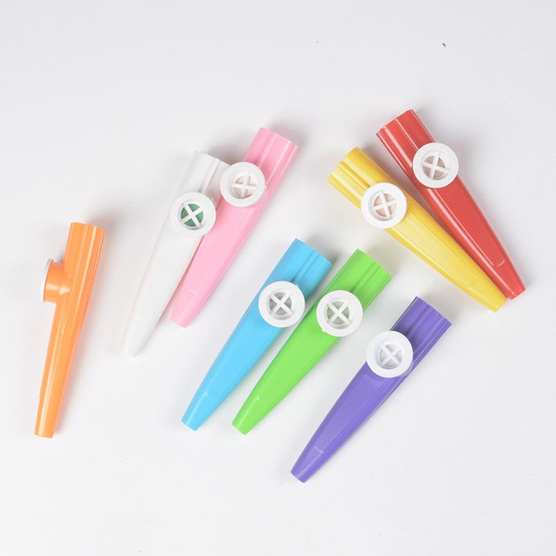 Plastic Kazoo/Accompanime Instrume/Replaceable Diaphragm/Children's Kazoo Accompanime Toy/Orff Percussion_voghion.com