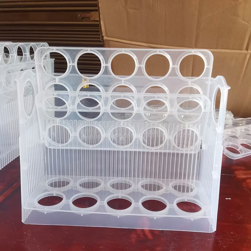 Kitchen Large Capacity Egg Fridge Storage Box - Portable Multi-Layer Egg Tray Organizer, Auto Opening/Closing Egg Holder_voghion.com