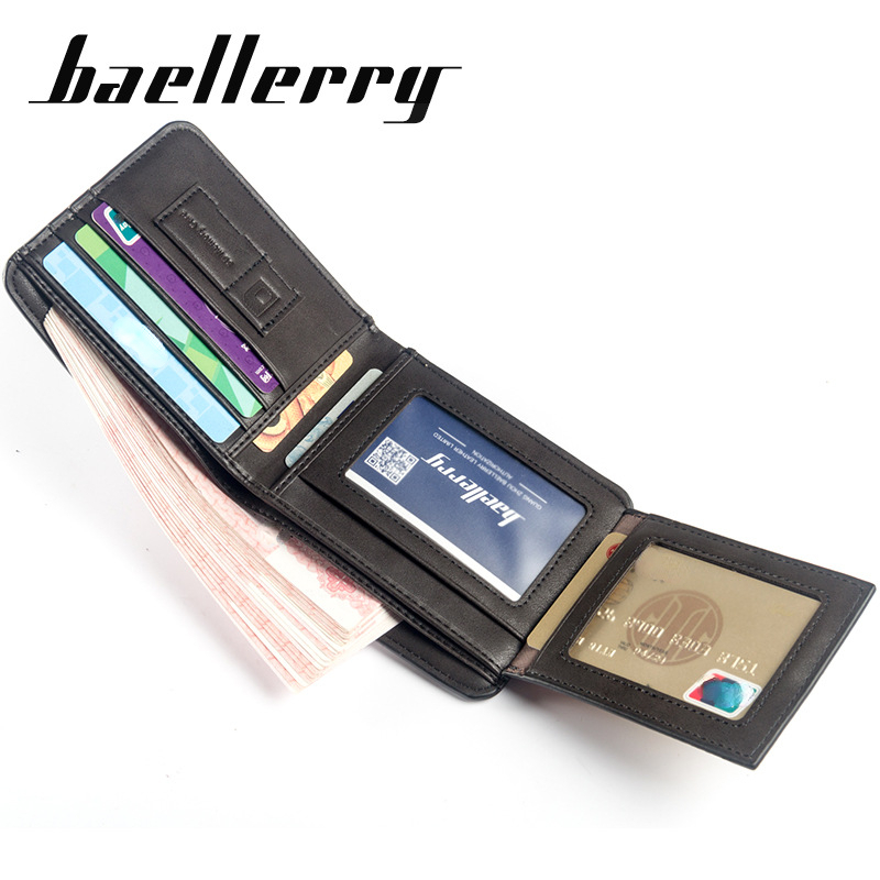 Brieftasche für Herren, Kartenetui für mehrere Karten, horizontal, aus Nubukleder, Retro-Portemonnaie, weich_voghion.com