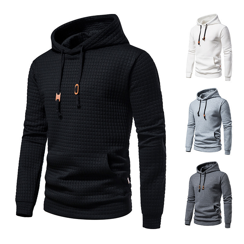 2024 autumn jacquard fashion men's casual sportswear hoodie_voghion.com