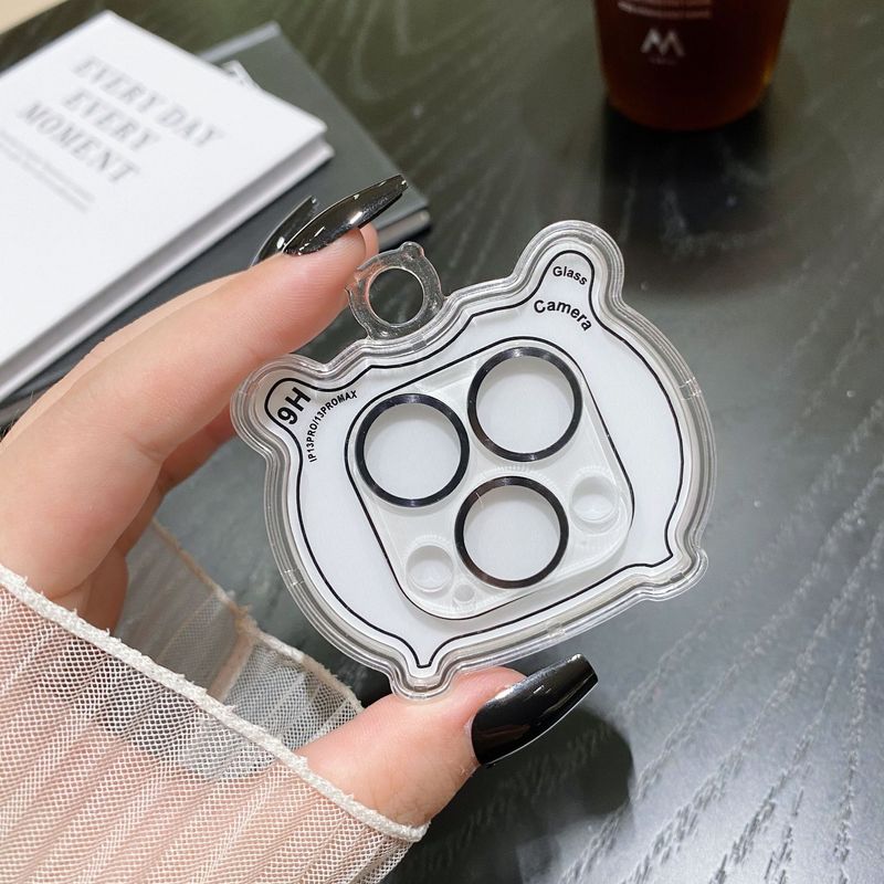 Compatible With 17 Film CD Pattern Armor 16 Max Phone Lens Protector Glass Integrated 15 Pro_voghion.com