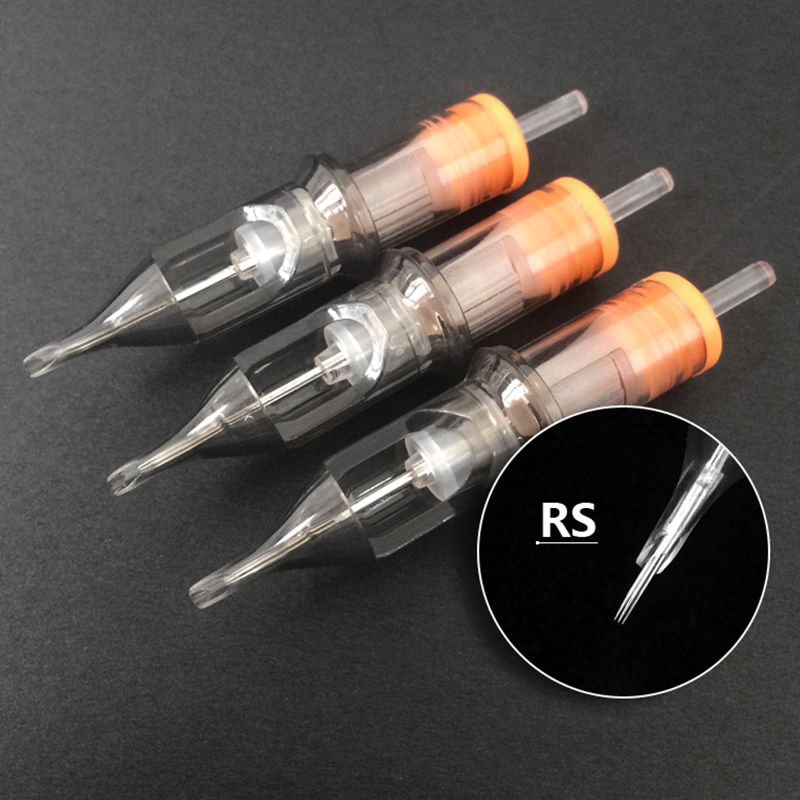 2024 10 PZ Cartuccia per tatuaggio trucco permanente Aghi Punta Micropigmentazione MTS Eyelinver hine Kit Sopracciglio Microbla_voghion.com
