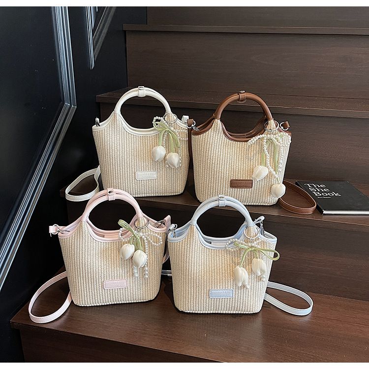 Borsa a secchiello con tracolla monospalla di alta qualità, nuova tendenza estiva 2025_voghion.com