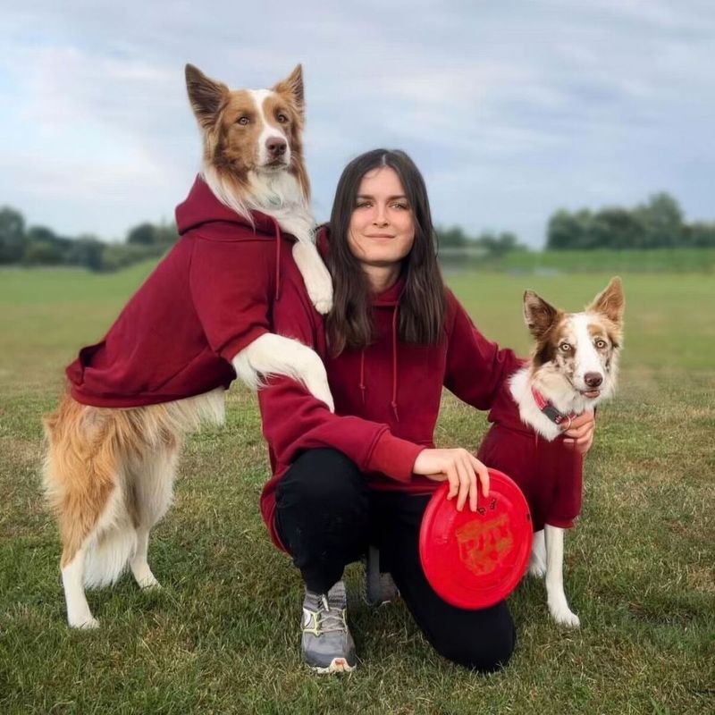 Hanorac din fleece cu imprimeu de litere pentru animale de companie, toamnă și iarnă, cu căciulă, mărime medie și haine, haine pentru câini mari_voghion.com