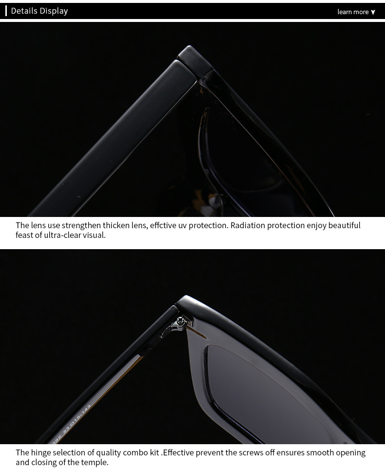 Sunglasses Anti-glare anti-UV polarizer Couple sunglasses_voghion.com