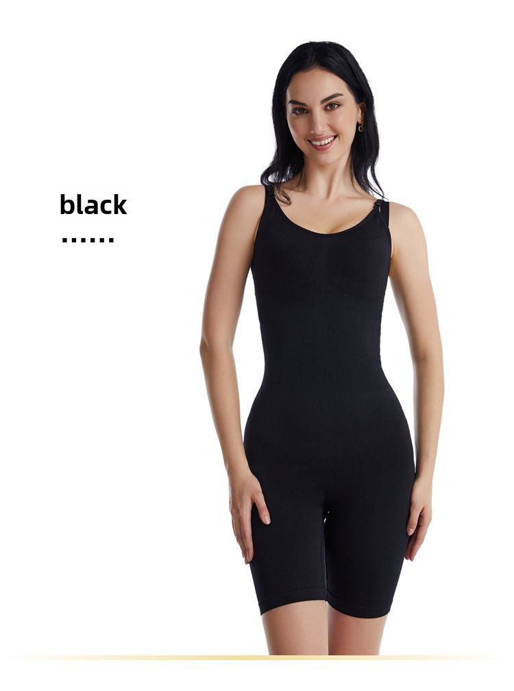 Body Jumpsuit Women's Chest Support Push Up Postpartum One-piece Belly Shaping Clothes Tight Waist Corset Hip Lifting_voghion.com