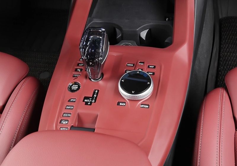 For BMW X3/iX3 2022-2024 Car Central Control Gear Shift Panel Protective Film Silicone Scratch Resistant Wear-resistant And Waterproof Cover_voghion.com