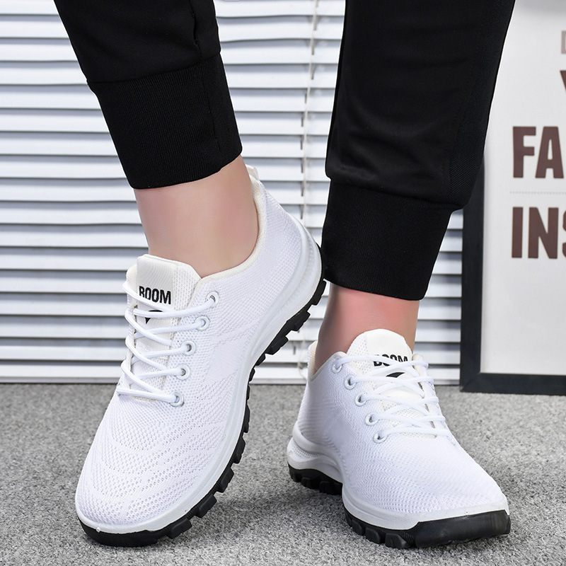 Le nuove scarpe in tessuto Paul Fly del produttore, le scarpe in rete intrecciata traspirante, le scarpe da uomo, le scarpe sportive, le scarpe da passeggio, le scarpe da corsa_voghion.com