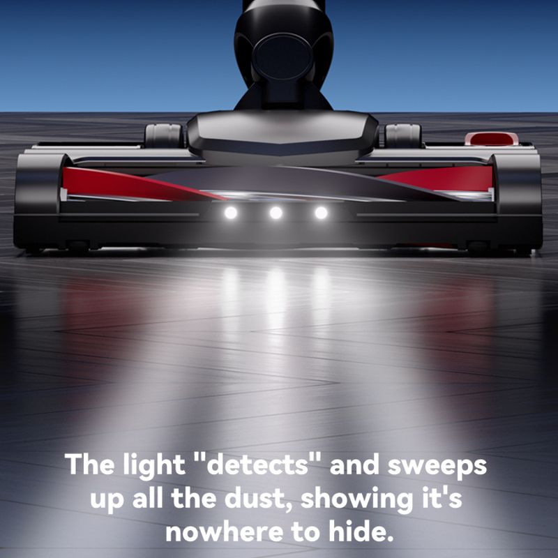 Cleaner With Brush 100W Handheld Upright Wireless Vacuum Machine Mite Removal Vacuuming And Mopping All-in-One_voghion.com