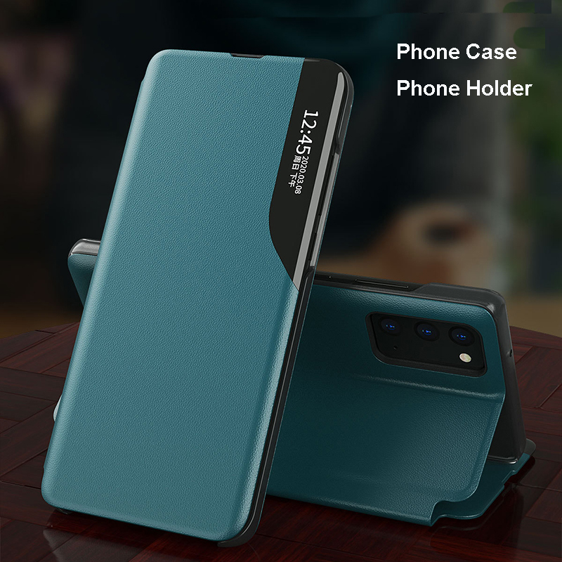 High Quality Leather Flip Case for Samsung Galaxy S21 Ultra S20 FE S10 Lite S22 Plus S9 S8 S7 Edge Cover Galaxy Note 20 _voghion.com