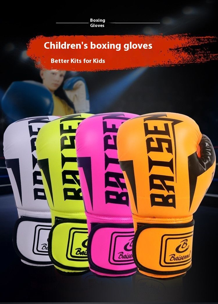 Boxing For Adults And Children, Sanda Training Punching Bag Gloves, Professional Combat Fighting Gloves_voghion.com