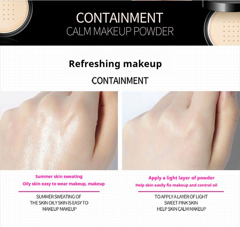 Beauty Repair Setting Refreshing Oil-control Powder, Light And Transparent,_voghion.com