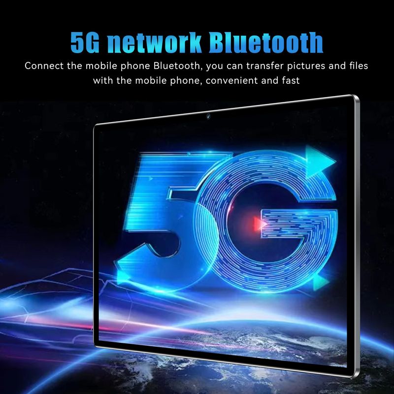 10.1 Inch Android Tablet - 4G LTE, 4GB RAM, 64GB Storage, HD Display, WiFi, Bluetooth, Kids & Learning Mode_voghion.com