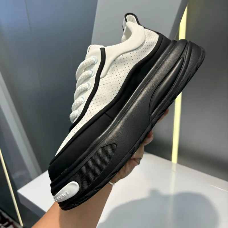 Men, Autumn Low Cut Fashionable Casual Shoes, Men's Trendy Brand, High Rise Thick Soled Lace Up Board Shoes Chinese Brand Shoes_voghion.com