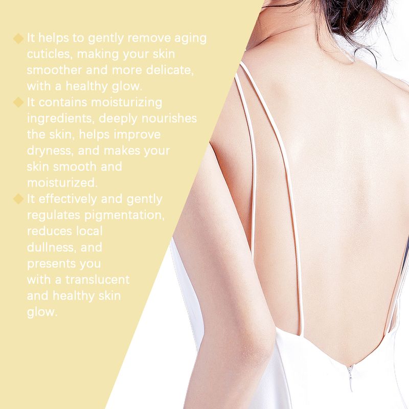 EELHOE Lemon Exfoliating Scrub, Cleansing Soft Firming Nourishing Moisturizing Body Moisturizing Scrub_voghion.com