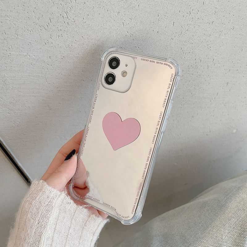 Love For Iphone 15pro Phone IPhone 16 Huawei P40 Mirror Protective Case, Xiaomi 14_voghion.com