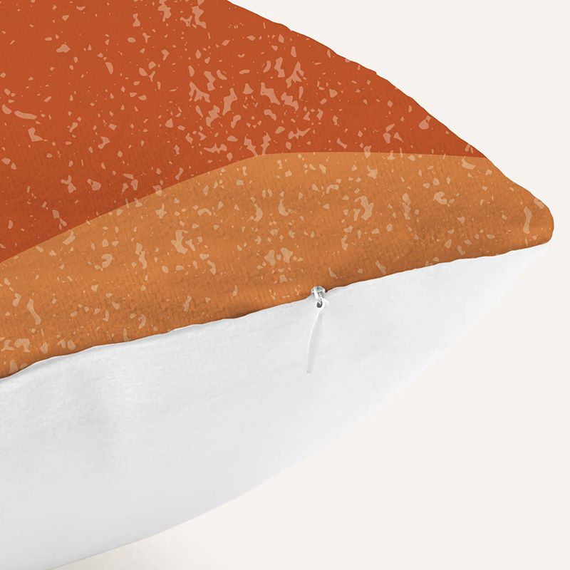 2023 new super soft short plush abstract landscape Sunrise printing pillow waist pillowcase sofa cushion cover_voghion.com