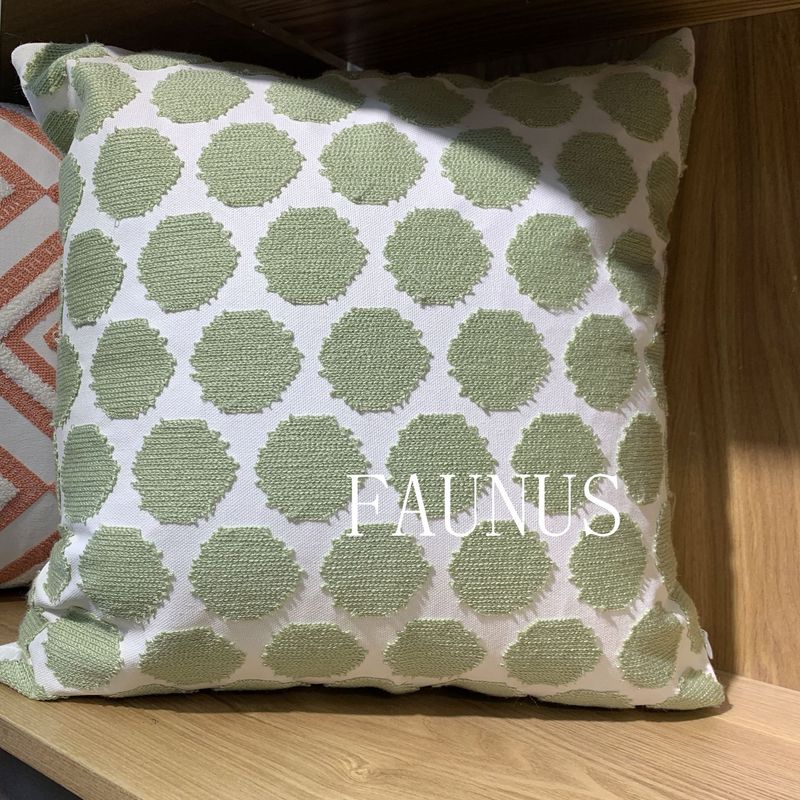 Modern Geometric Linen Embroidery Pillow Cover - Minimalist American Style Throw Pillow For Sofa & Home Decor_voghion.com