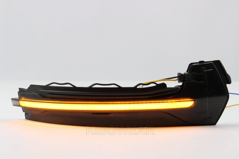 2 stk til Audi A3 S3 8V RS3 Dynamic Scroll LED Blinklys 2014 2015 2016 2017 2019 2020 Spejl Blinklys fejer_voghion.com