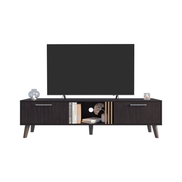 Lankin TV Stand, 2 Doors, 1 Shelf_voghion.com