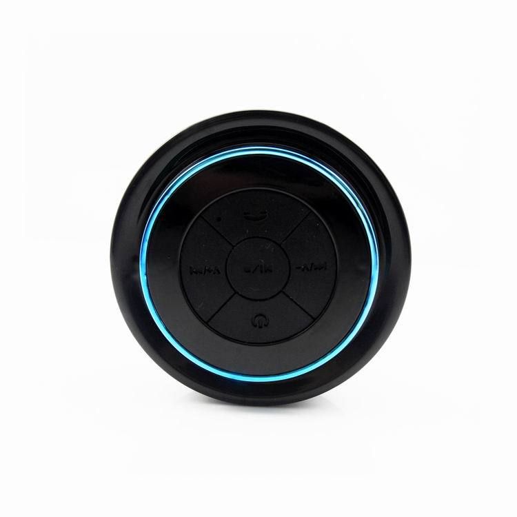 Alto-falante Bluetooth à prova d'água IPX 7, alto-falante portátil, mini alto-falante para banheiro, rádio sem fio, alto-falante Bluetooth multifuncional_voghion.com