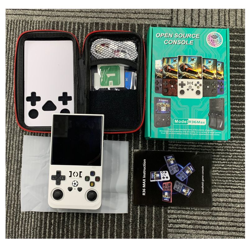 Console portátil OEM de 64 GB e 128 GB R com tela grande de 364,0 polegadas e reprodutor de jogos clássico integrado de 22.000 jogos_voghion.com