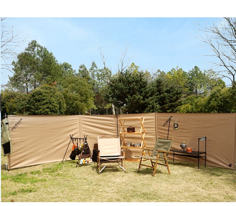Tenda da campeggio per esterni, grande pannello per parabrezza, tenda antivento per tour con guida autonoma_voghion.com